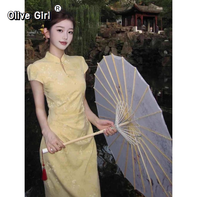 Summer Clothing Young Women - 개선된 치파오 드레스 2026 신상 젊은
