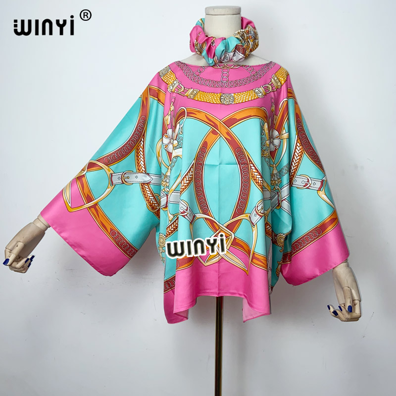 Summer Clothing Young Women - WINYI 2021 우아한 프린트 여름 Boho