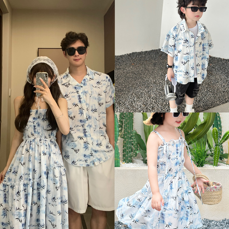 Summer Clothing Looks - 가족 어울리는 휴가 의류, 엄마 딸