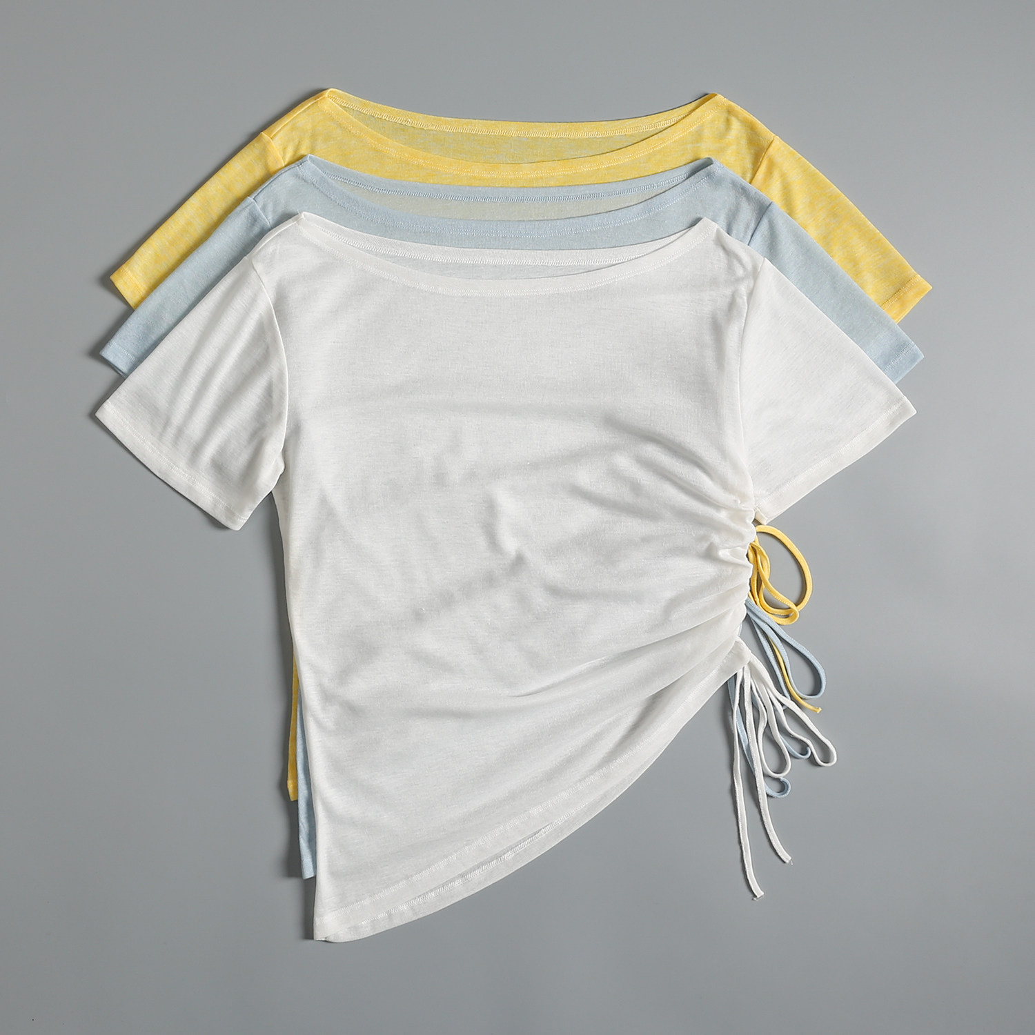 Summer Clothing Looks - 고급스러운 스포츠 반팔 여성 여름용 얇은