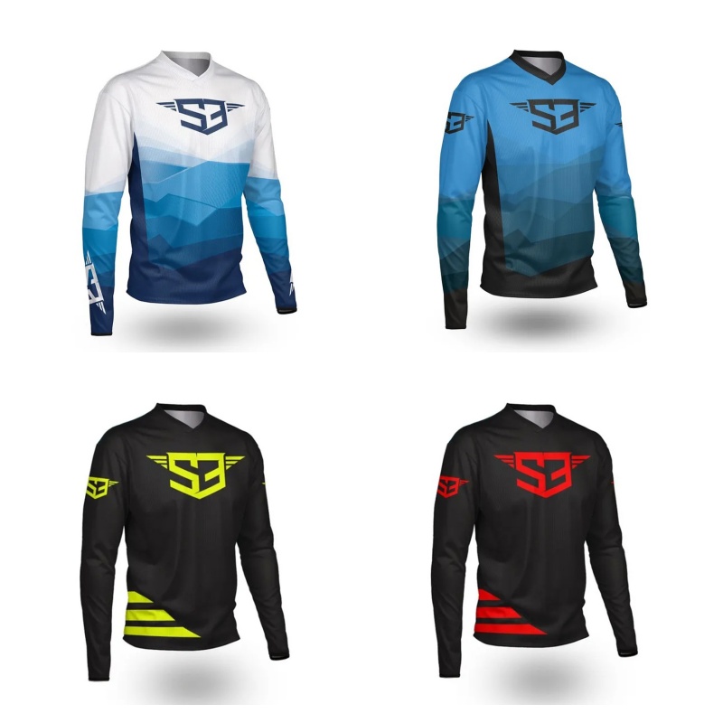 Summer Clothing Motorcycle - S3 긴팔 모토크로스 저지, 오토바이 라이딩,