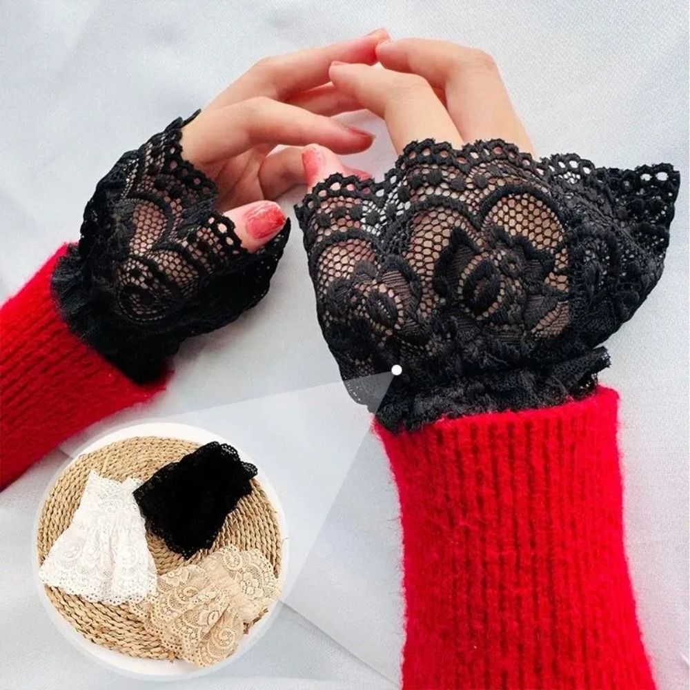 Summer Clothing Accessories - 의류 액세서리 레이스 트림 가짜 커프스