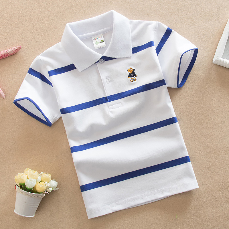 여름 소년 폴로 셔츠 어린이를위한 짧은 소매 티셔츠 소 - Summer Clothing Baby Boy 리뷰 및 가격