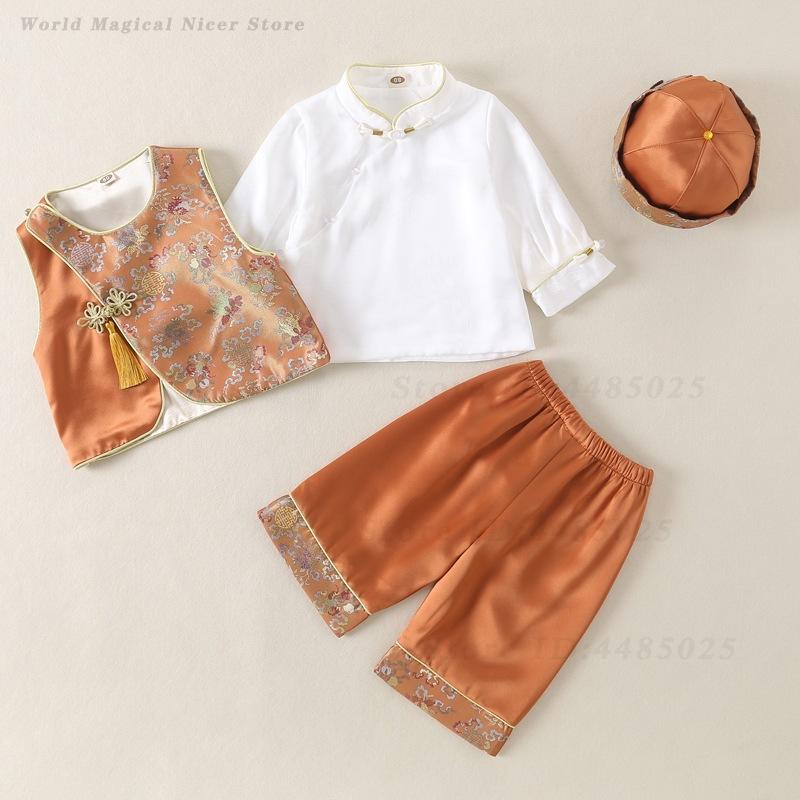 봄 여름 아기 당나라 정장 어린이 소년 소녀 백일 한  - Summer Clothing Baby Boy 리뷰 및 가격