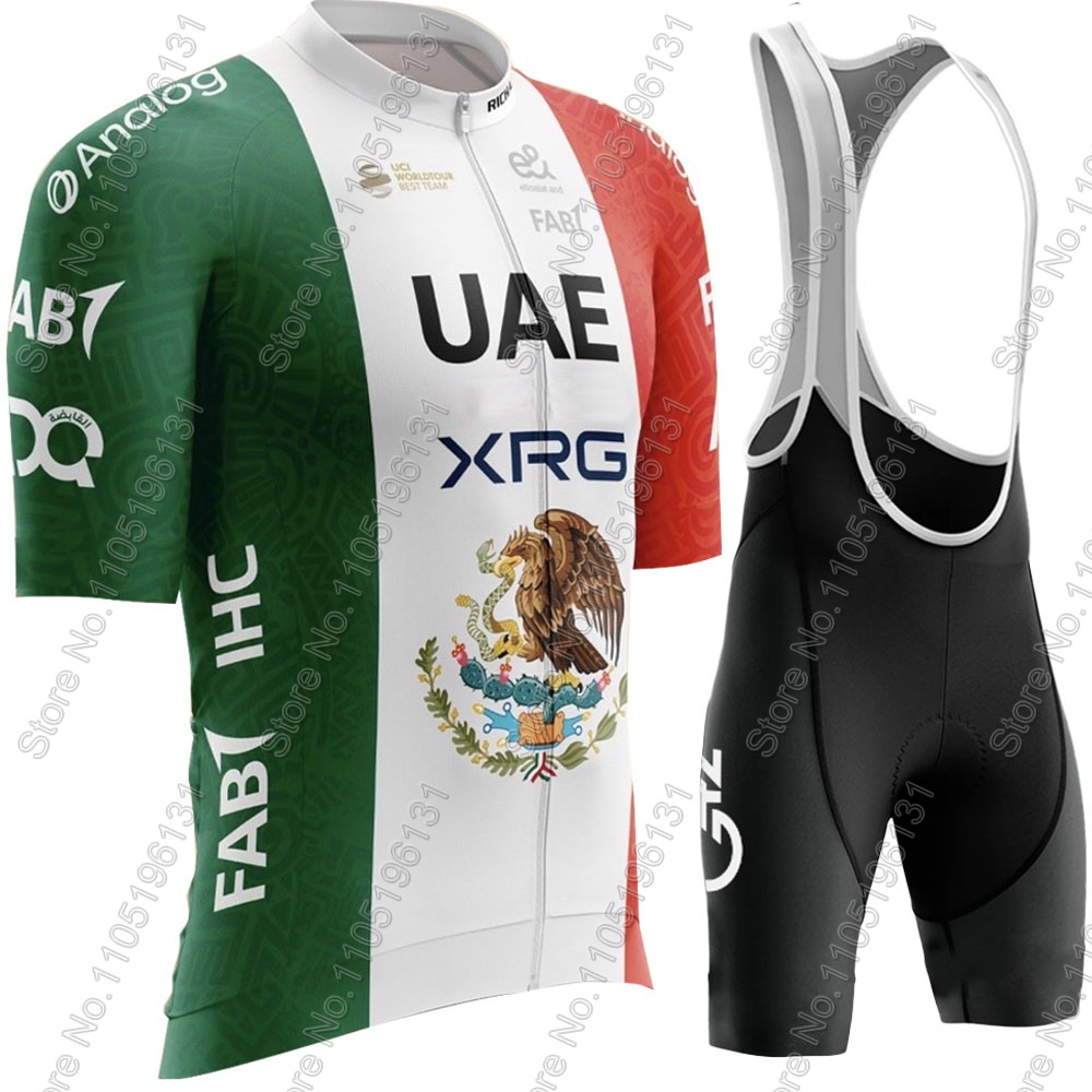 UAE 멕시코 2026 팀 사이클링 저지 세트 반팔 챔 - Summer Clothing Men Sale 리뷰 및 가격