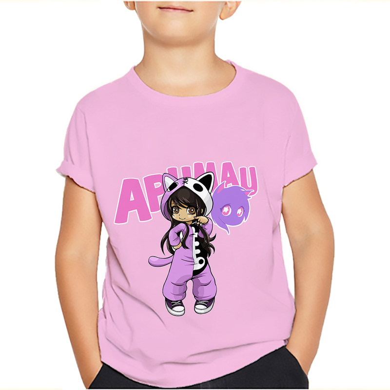 Aphmau Meows 고양이 티셔츠, 만화 아기 티셔 - Summer Clothing Baby Boy 리뷰 및 가격