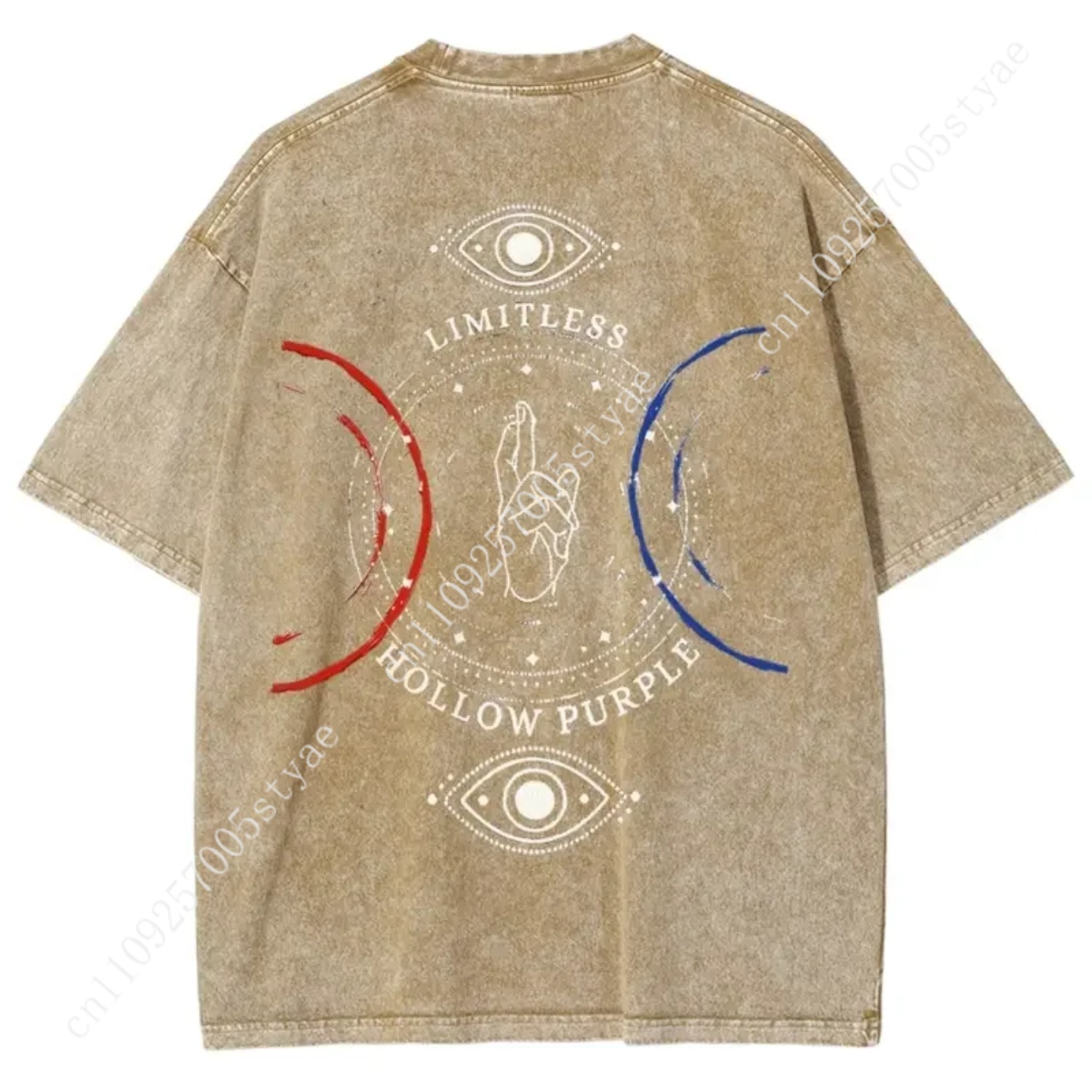애니메이션 고죠 사토루 프린트 티셔츠 남녀 공용 의류  - Summer Clothing Vintage 리뷰 및 가격