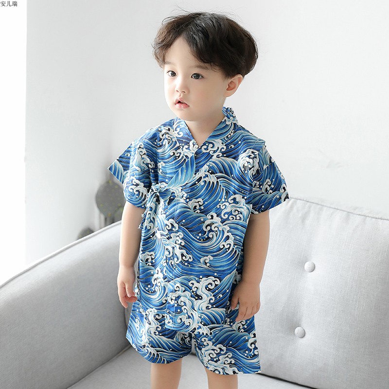 여름 어린이 유카타 의류 소녀 소년 일본식 기모노 베이 - Summer Clothing Baby Boy 리뷰 및 가격