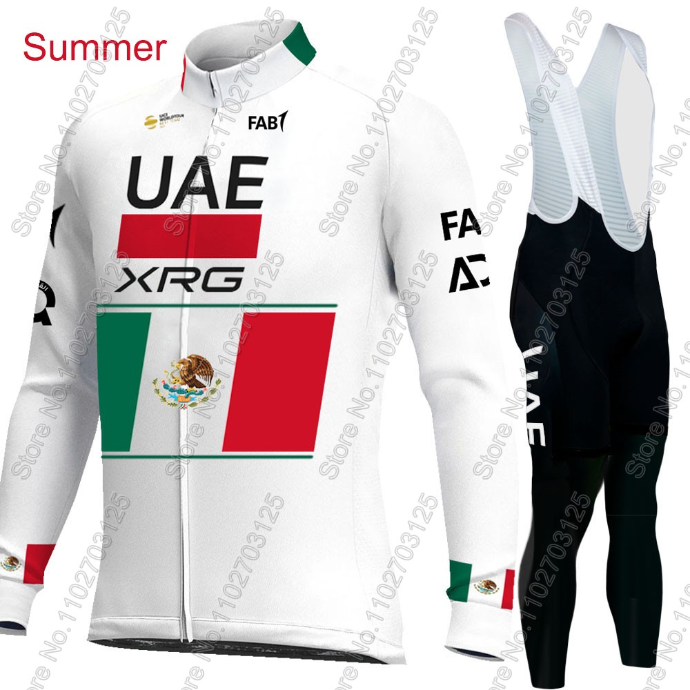 UAE 팀 사이클링 2026 멕시코 저지 세트 남성용  - Summer Clothing Men Sale 리뷰 및 가격