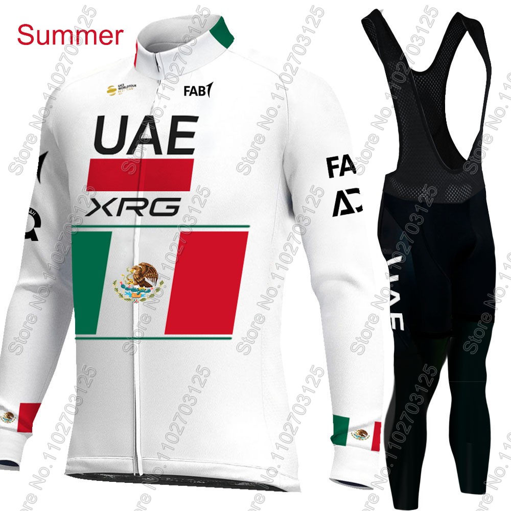 UAE 팀 사이클링 2026 멕시코 저지 세트 남성용  - Summer Clothing Men Sale 리뷰 및 가격