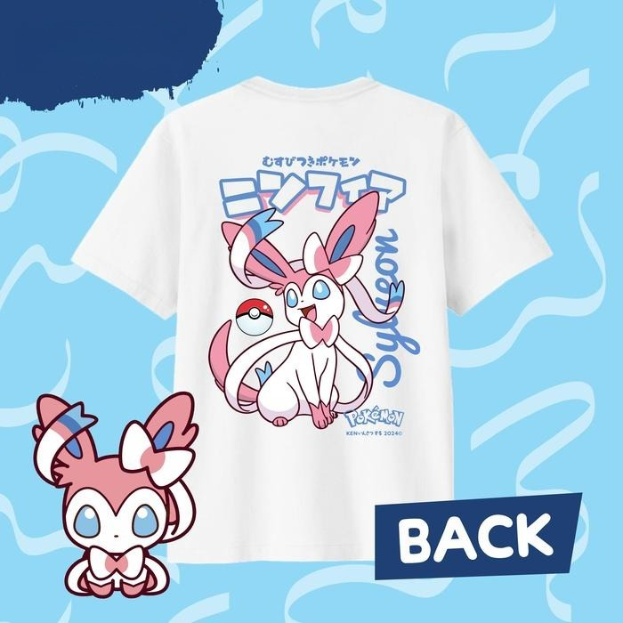 2025 여름 포켓몬 애니메이션 SYLVEON 100% - Summer Clothing Men 2025 리뷰 및 가격