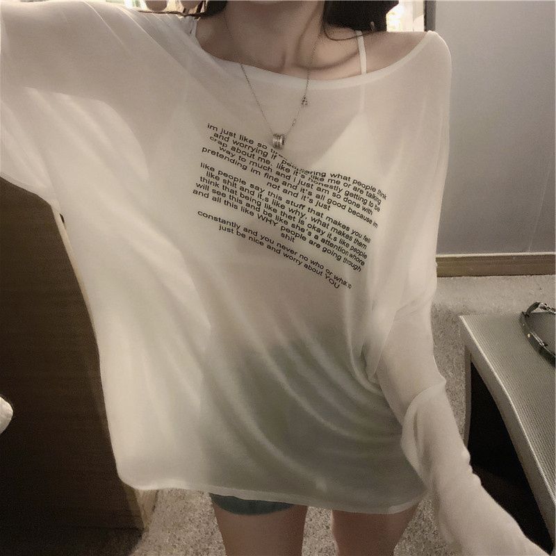 여성용 루즈 티셔츠 편지 패턴 심플한 디자인 한국 스타 - Summer Clothing Young Women 리뷰 및 가격