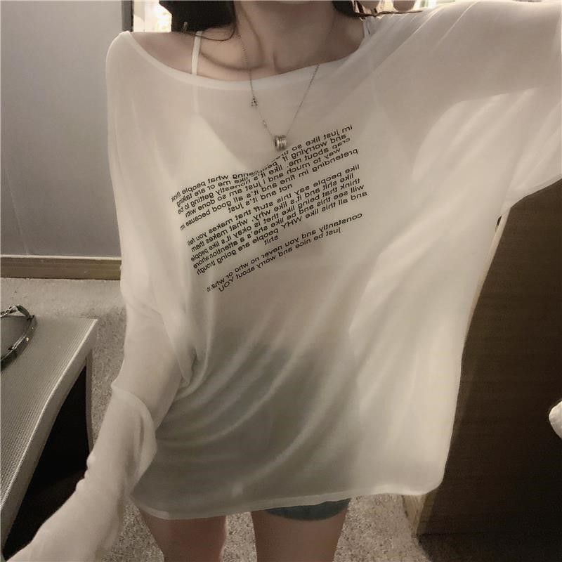 여성용 루즈 티셔츠 편지 패턴 심플한 디자인 한국 스타 - Summer Clothing Young Women 리뷰 및 가격
