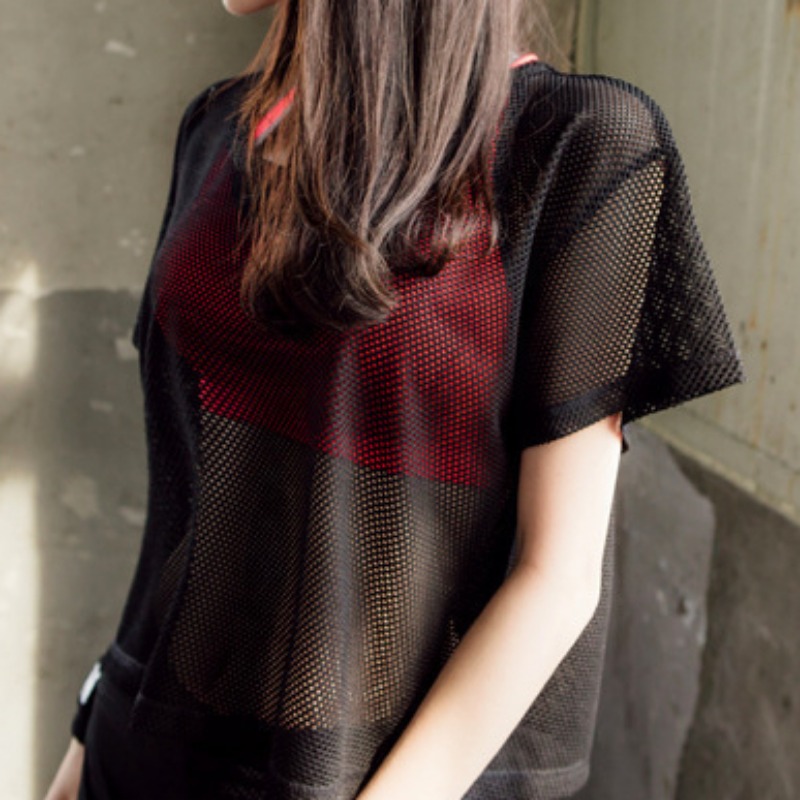 여성용 할로우 아웃 티셔츠, 젊은 여름 의류, 얇은 O - Summer Clothing Young Women 리뷰 및 가격