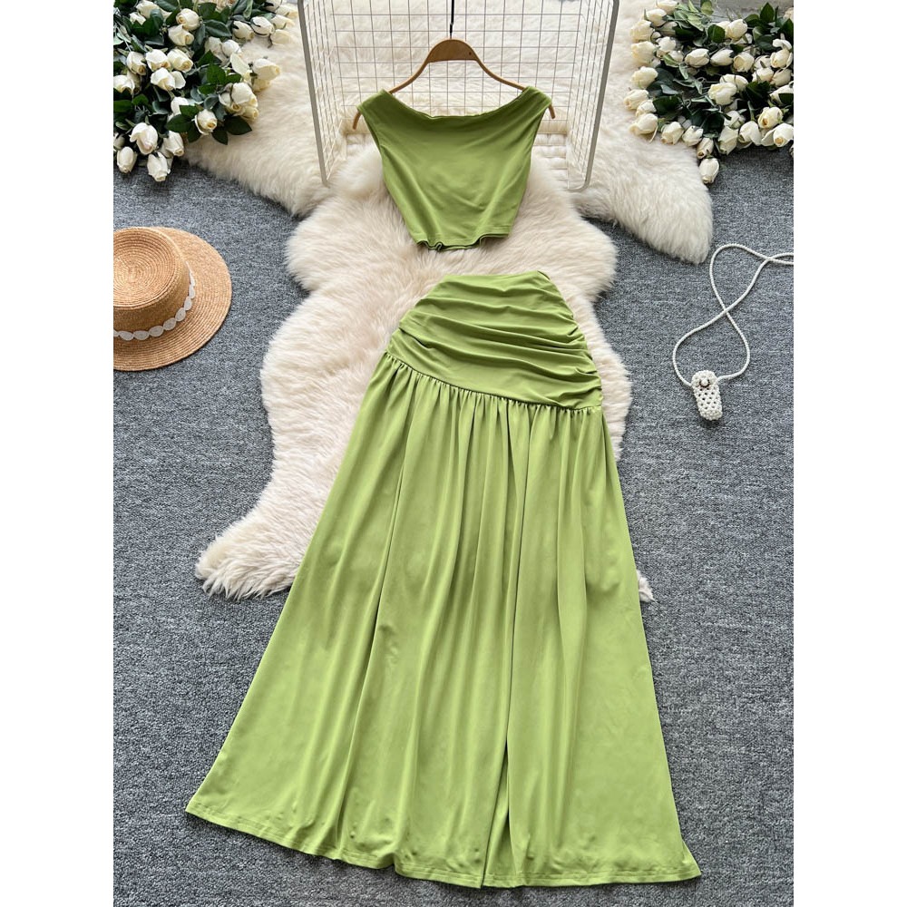 시크 빈티지 슬리브리스 슬림 엘레강스 페어리 한국 패션 - Summer Clothing Vintage 리뷰 및 가격