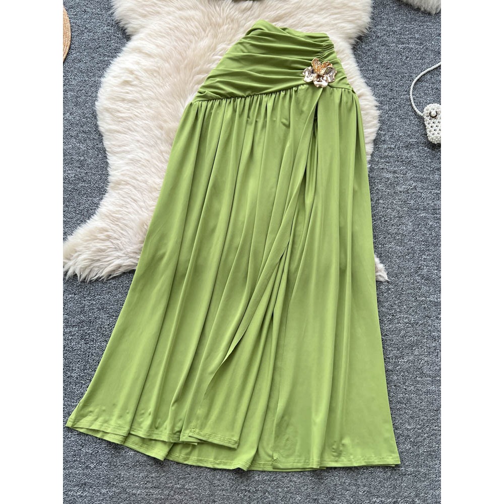 시크 빈티지 슬리브리스 슬림 엘레강스 페어리 한국 패션 - Summer Clothing Vintage 리뷰 및 가격