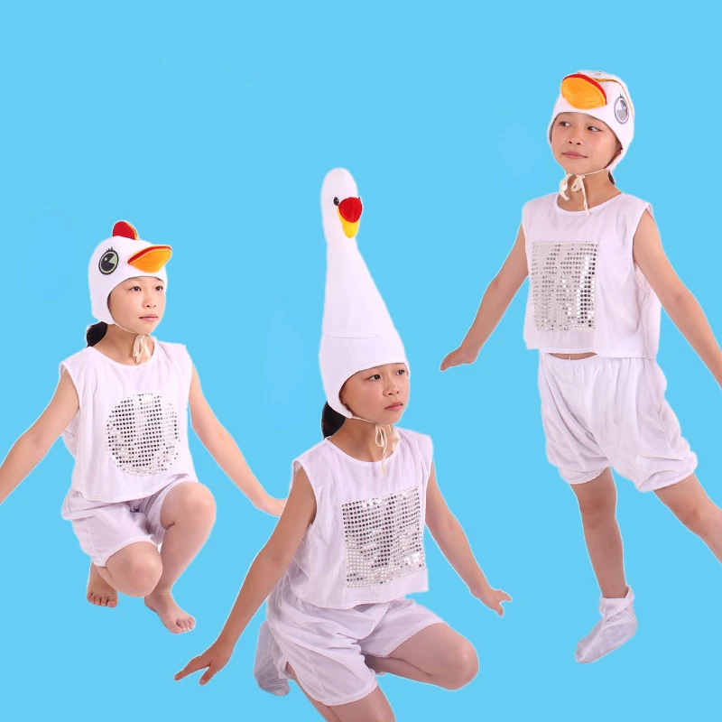어린이 소년 소녀 오리 거위 개 백조 크레인 동물 의상 - Summer Duck Clothing 리뷰 및 가격