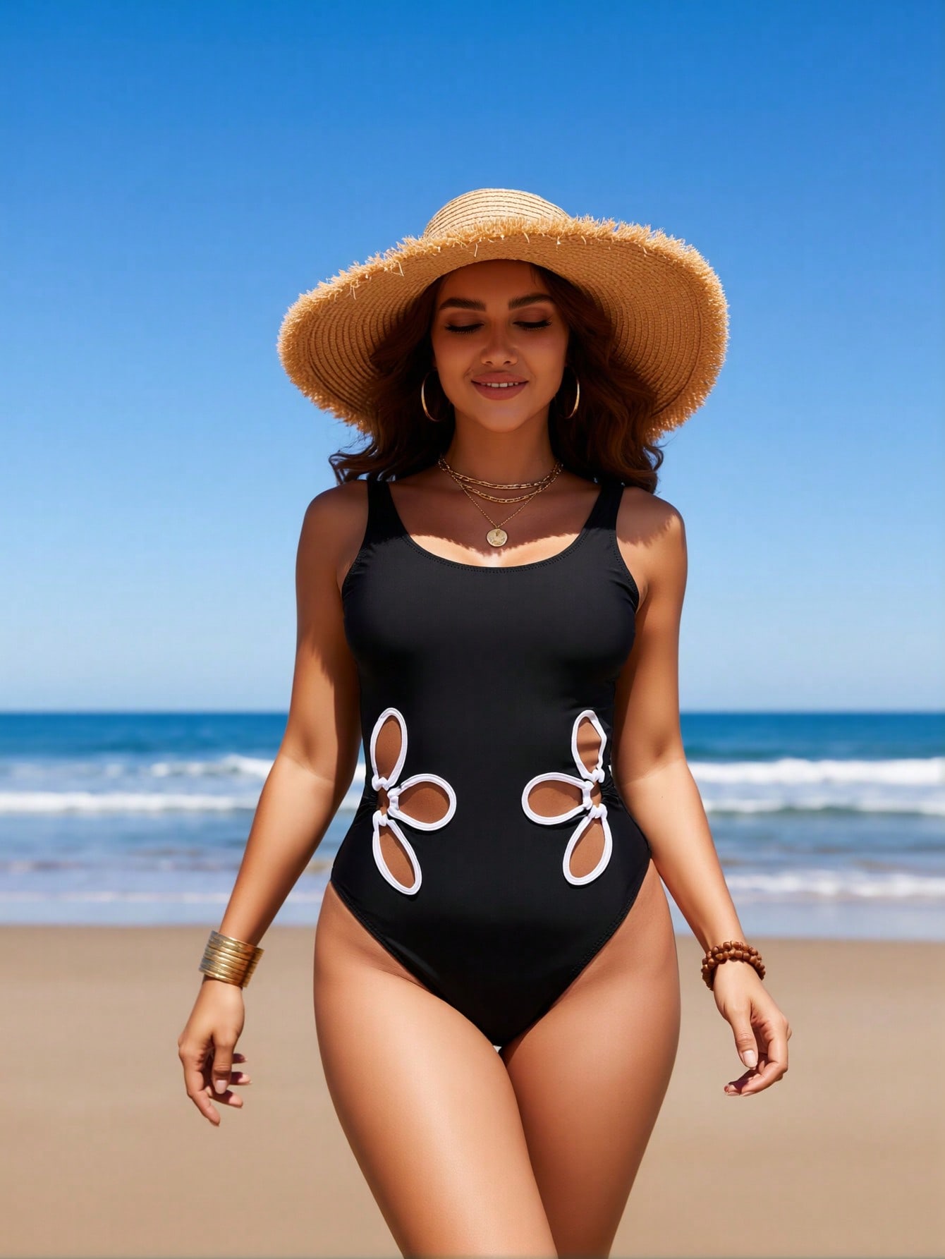 2026 신상 여성 원피스 수영복: 솔리드 블랙, 화이 - Swimsuit One Piece 리뷰 및 가격
