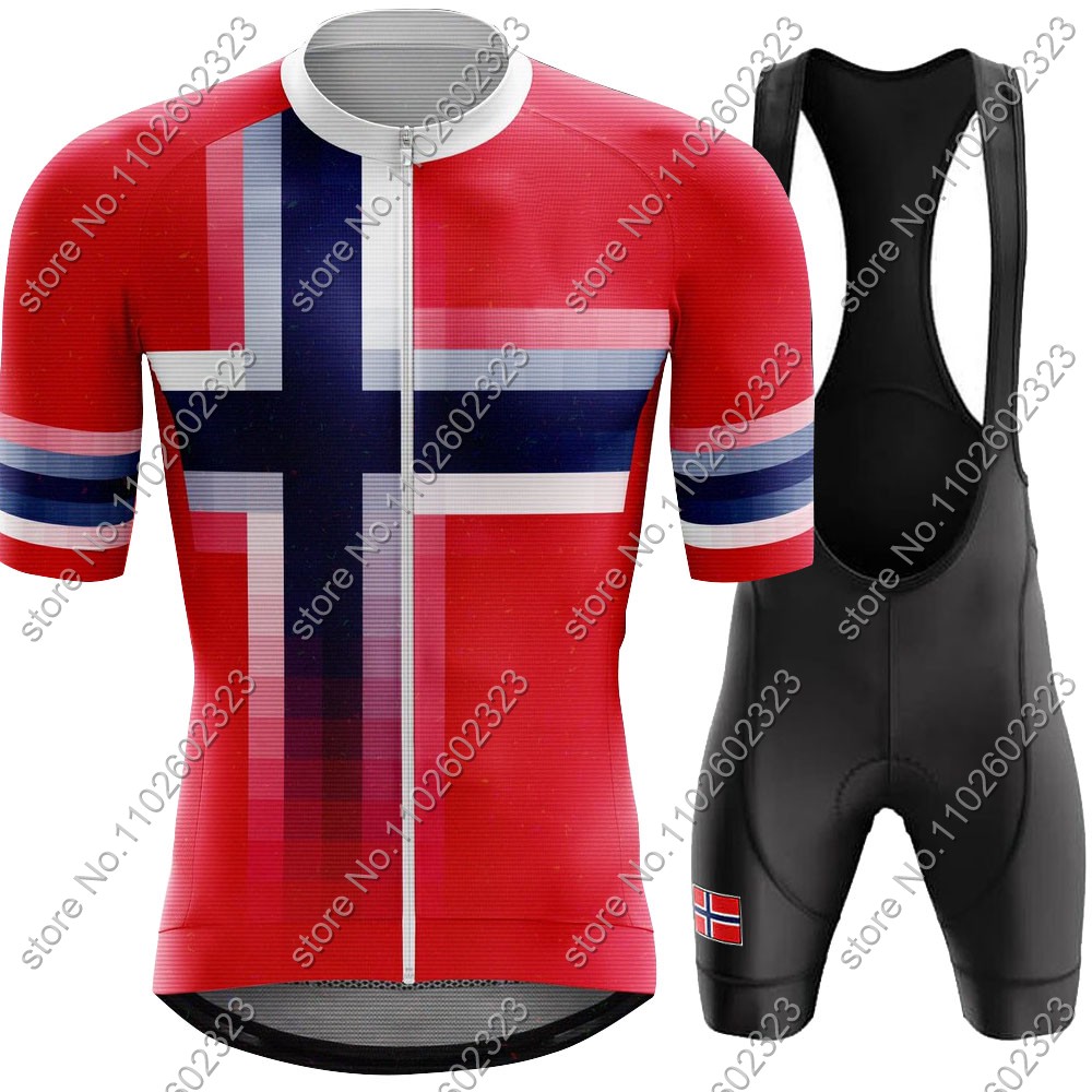 2024 노르웨이 사이클링 저지 국가대표팀 세트, 사이 - Summer Clothing Men Sale 리뷰 및 가격