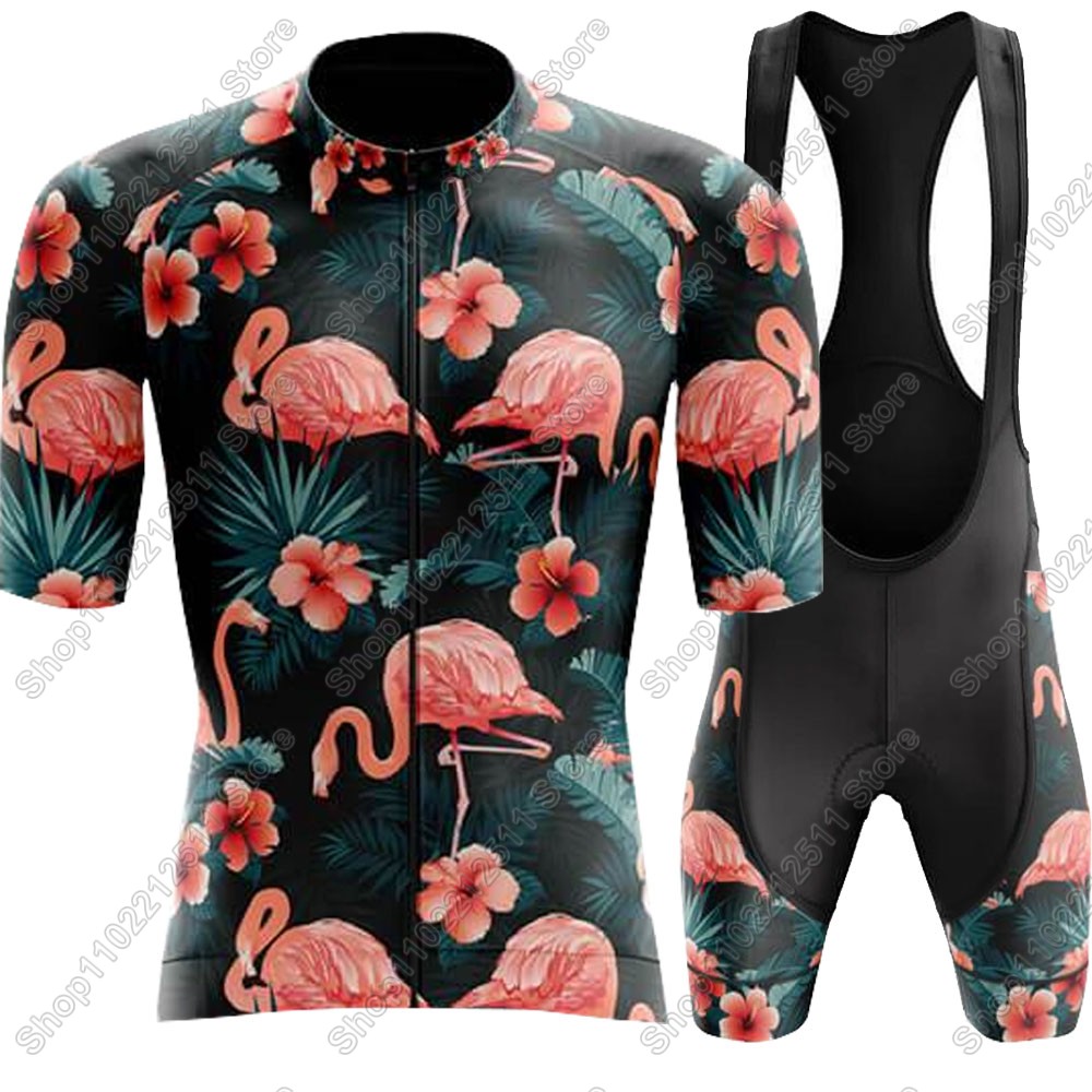 2025 플라밍고 사이클링 저지 세트 자전거 의류 남성 - Summer Clothing Men Sale 리뷰 및 가격