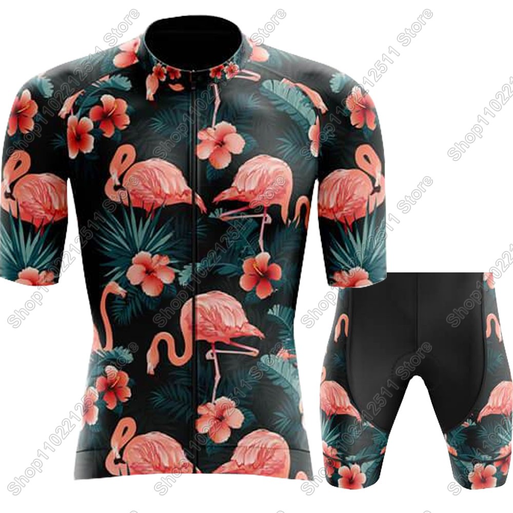 2025 플라밍고 사이클링 저지 세트 자전거 의류 남성 - Summer Clothing Men Sale 리뷰 및 가격