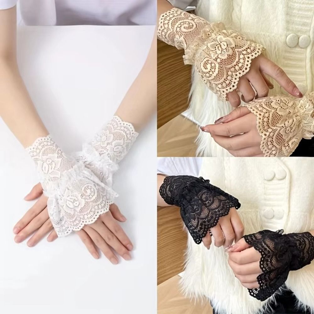 의류 액세서리 레이스 트림 가짜 커프스 탈부착 가능한  - Summer Clothing Accessories 리뷰 및 가격